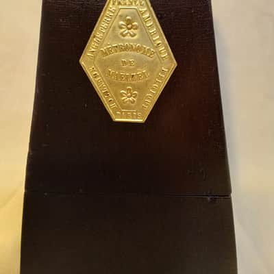 Fully Restored Antique Wood Bell Metronome de Maelzel by Seth Thomas Clocks Dark Walnut, Lacquered Brass Trim,  Beats Evenly image 14