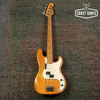 1976 Westminster PB380N Precision Bass, Birdseye Maple neck, Matsumoku, Made in Japan image 2