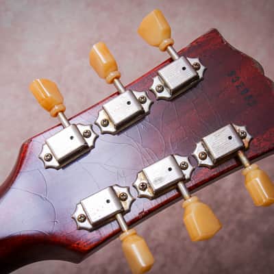 GIBSON USA Custom Shop 59 Reissue Les Paul Murphy Lab Heavy Aged " Aged Cherry Burst + Rosewood" (2023) image 14