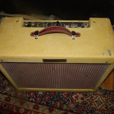 Vintage 1958 Fender Deluxe Amp 5E3 image 10