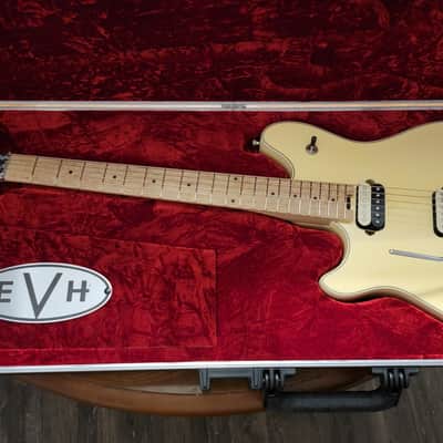 EVH Wolfgang USA Left-Handed with Maple Fretboard, Floyd Rose, Chrome Hardware 2010s - Vintage White image 1