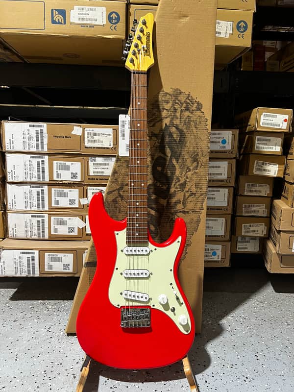 Ibanez AZES31 Solidbody Electric Guitar - Vermilion image 1