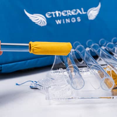 Light Crystal Harp ~ Arcana Fis, 432 Hz ~ Ethereal Wings, bag image 4
