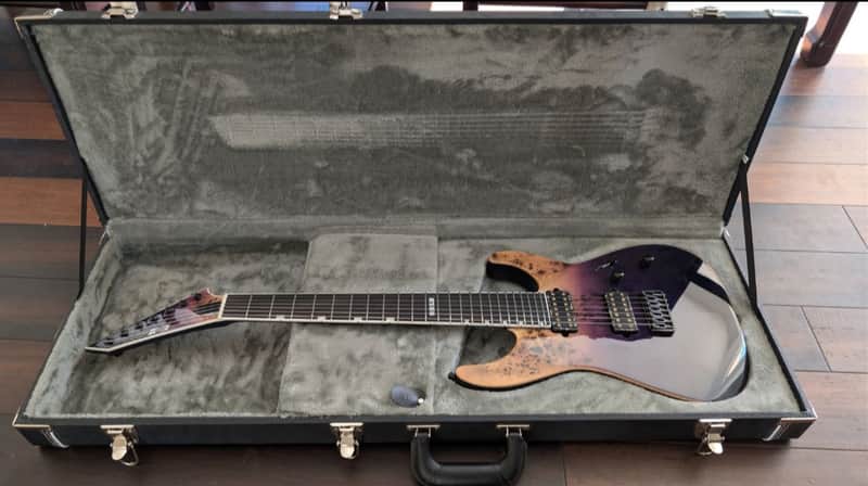 ESP E-II M-II 7 NT 2019 - Present - Purple Natural Fade image 1