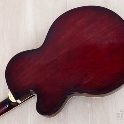 1967 Gretsch Tennessean 6119 Vintage Hollowbody Dark Cherry w/ HiLoTron, Case image 16