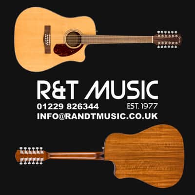 Fender CD-140SCE-12 Dreadnought 12-String Electro Acoustic, Natural image 6