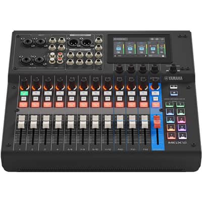 Yamaha MGX12 18-Channel Digital Mixing Console with Dual USB-C Audio Interface, Black image 2