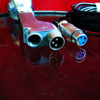 Vintage 1940's Electro-Voice 635 / 630 Omnidirectional Dynamic Microphone dual Z w cable harp mic image 12