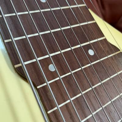 Epiphone Eddie Alkire E Harp 10-String Lap Steel, 1940s White image 7