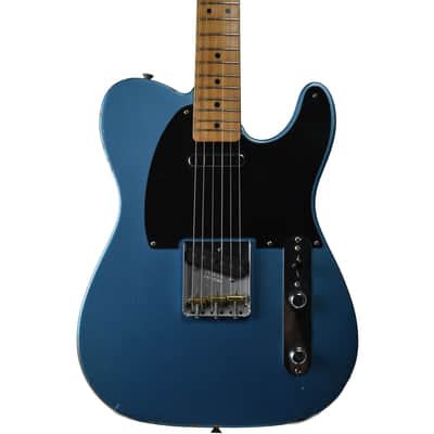 USED 2021 Fender Vintera Road Worn '50s Telecaster - Lake Placid Blue image 1