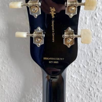 Hofner Contemporary President Bass HCT-500/5-BK 2024 image 9