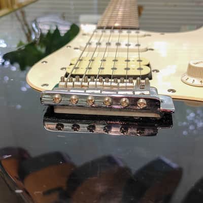Yamaha EG112 HSS Strat Style Electric Guitar 2010's - Black image 10