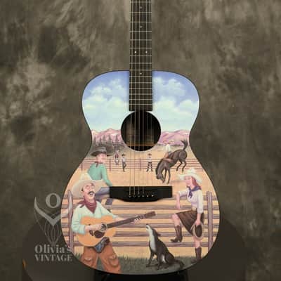 2002 Martin Limited Edition Cowboy III flattop 000 acoustic #113 NEAR MINT!!! image 2