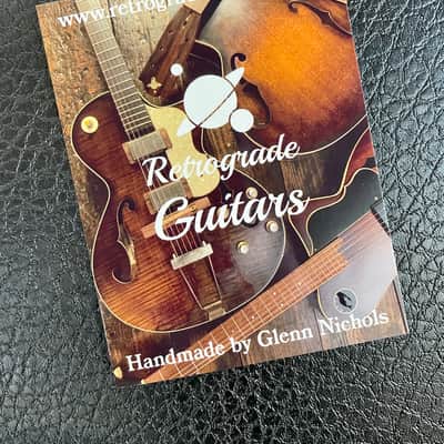 Retrograde Guitars Cambridge Hollow Body 2021 Honey Amber Varnish NEW (Authorized Dealer) image 18