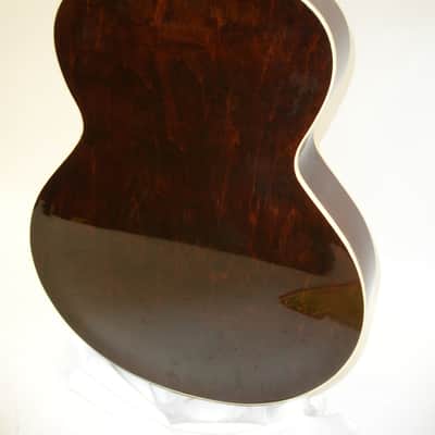 Vintage Acoustic Mandocello Archtop, Vintage Sunburst with Case image 17
