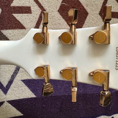 2022 Edwards by ESP E-LPC Les Paul Custom - White image 13