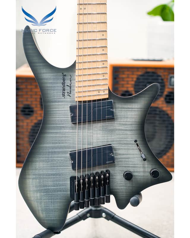 Strandberg Boden Original NX 7 Model-Charcoal Black w/Birdseye Maple FB