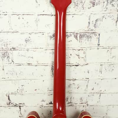 Ventura V32 "335" Style Red Mist Semi-Hollow Electric Guitar in Mint Condition image 9