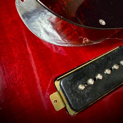 Greco EJR59 DC Les Paul Jr Double Cutway Cherry Red 1980s MIJ Japan vintage image 18