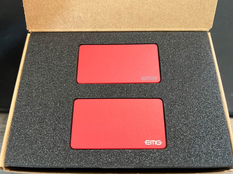 EMG - 81/60 Set - Red - Active - Solderless image 1