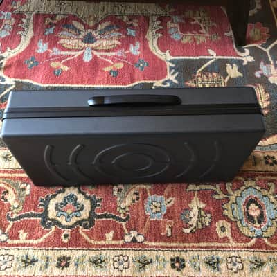 Erica Synths 2x104HP Carbon Fiber Travel Case Eurorack Case with Power Supply image 3