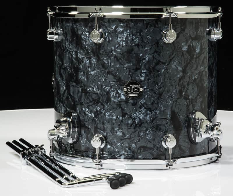 DW Performance Series 14X16 Floor Tom - Black Diamond image 1
