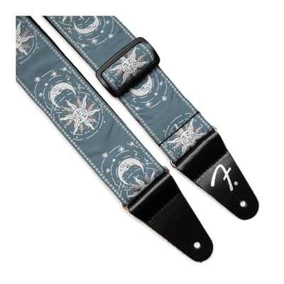 Fender American Vintage II Sun Strap with Adjustable Length and Woven Jacquard Design (Ice... image 5