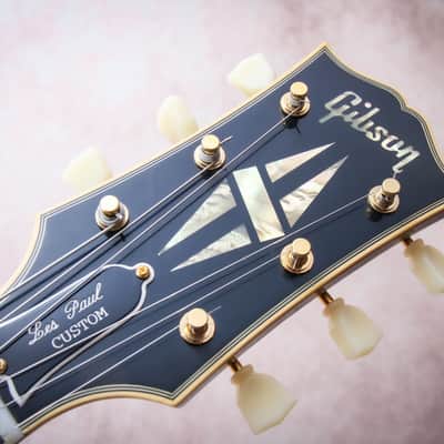 GIBSON USA Custom Shop '54 Reissue Les Paul Custom "Ebony + Ebony" (2024) image 10