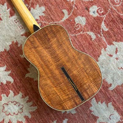 Hindmarsh Valley Ukuleles Custom Order Baritone Uke - Flamed Koa #16 - w/ HSC image 4