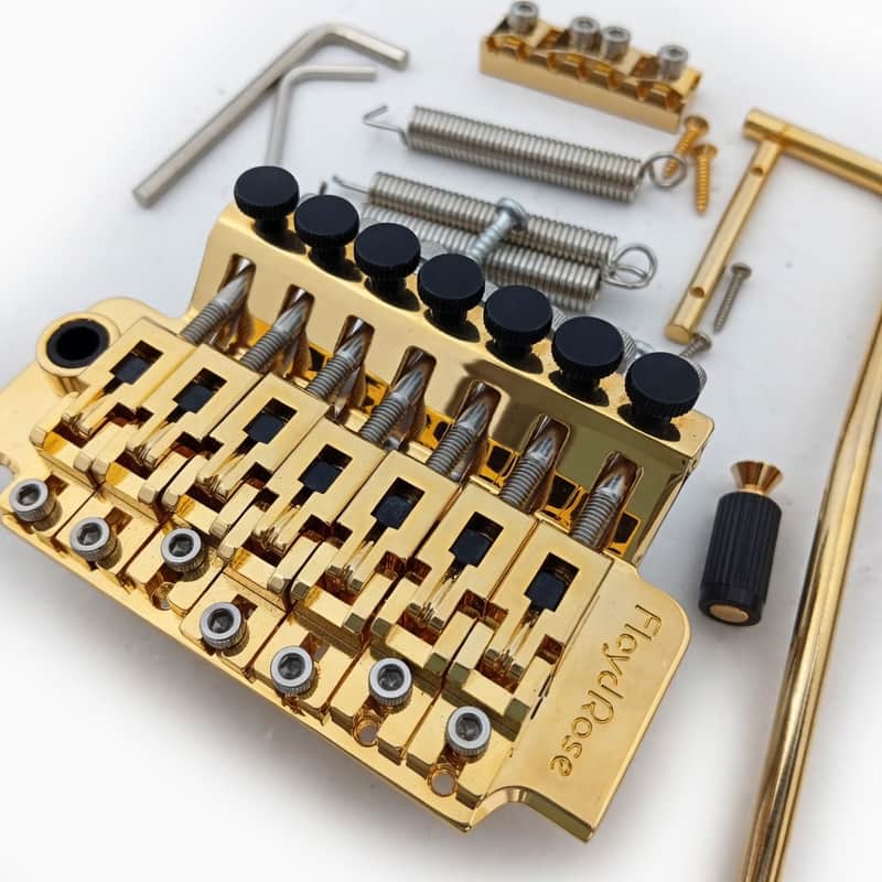 Floyd Rose 1500 Series Hot Rod 7-String Tremolo System - GOLD | W/ Locking Nut | image 1