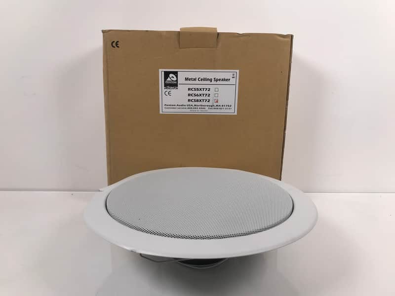 Penton RCS8XT72 Coaxial, 8" Cone Ceiling Speaker image 1