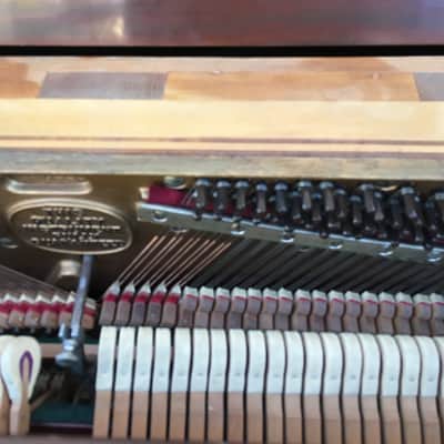 1954 Vintage Janssen Made in USA Lowrey Organo Model Acoustic Upright Piano Only (No Organo) image 14