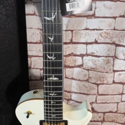 PRS Mark Tremonti Signature Wood Library Stoptail White Gold Paisley LTD #5 image 5