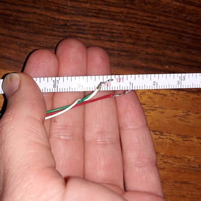 Bare Knuckle Painkiller 8 String Bridge image 3