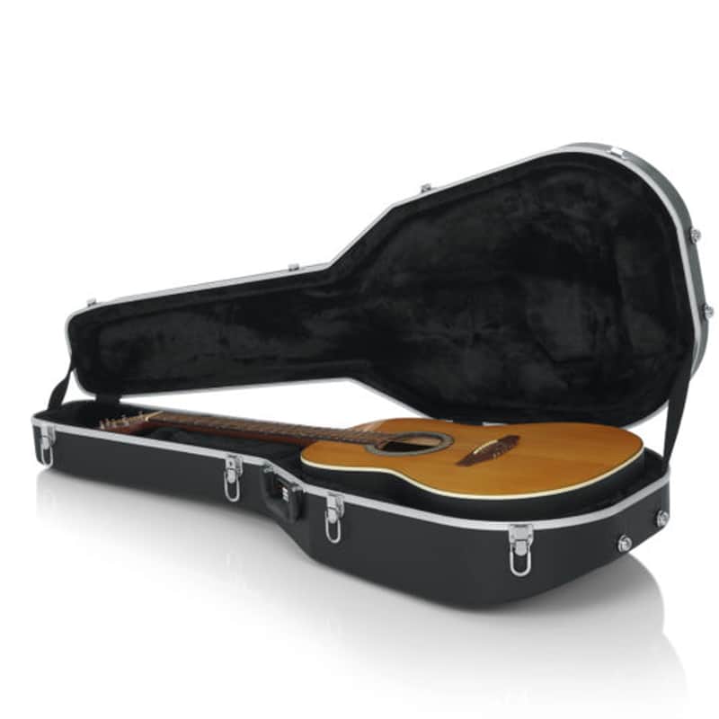 Gator GC-DEEP BOWL Deluxe ABS Deep Contour / Mid-Depth Round Back Acoustic Guitar Case image 3