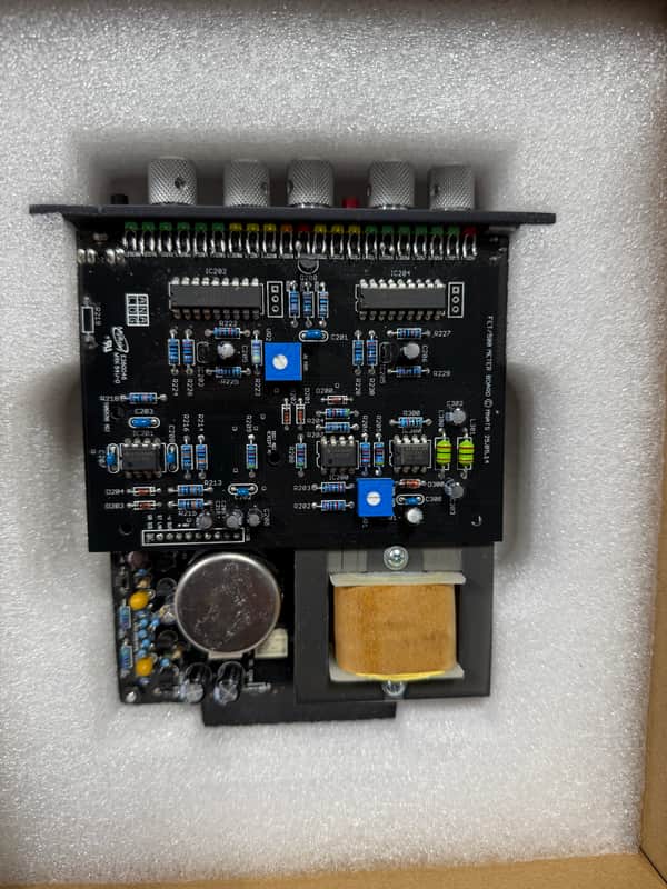 Hairball Audio FET/500 Rev. D 500 Series Compressor / Limiter Module 2010s - Black image 1