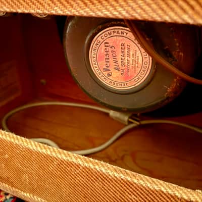 Fender Deluxe 5B3 Wide Panel 10-Watt 1x12" Guitar Combo 1953 - 1955 - Tweed image 9