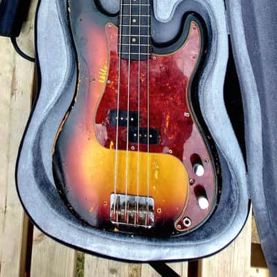 Fender Precision Bass 1962 -(Beatles & Stones support act owned) image 1