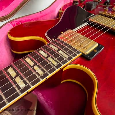 Gibson Custom Shop Murphy Lab Back To The Future '55 ES-345 "Reissue" Light Aged 2025 - Cherry Red image 8