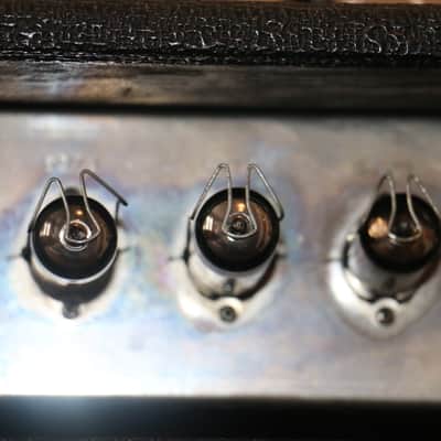 Lafayette By Univox 2x10 Amplifier w/6973 Tubes 1960's Black image 5