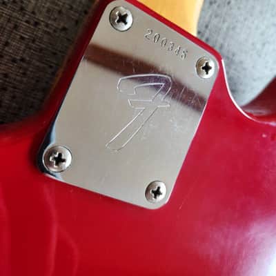 Fender Mustang USA vintage w/ohsc 1967 - Dakota red image 4
