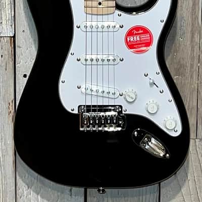 New Squier Affinity Series Stratocaster with Maple Fretboard - Black, Ships Ultra Fast! Will Come Pro Set Up! image 4
