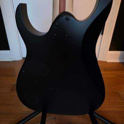 Ibanez RGIXL7-BKF Iron Label 2020 - Present - Black Flat image 8