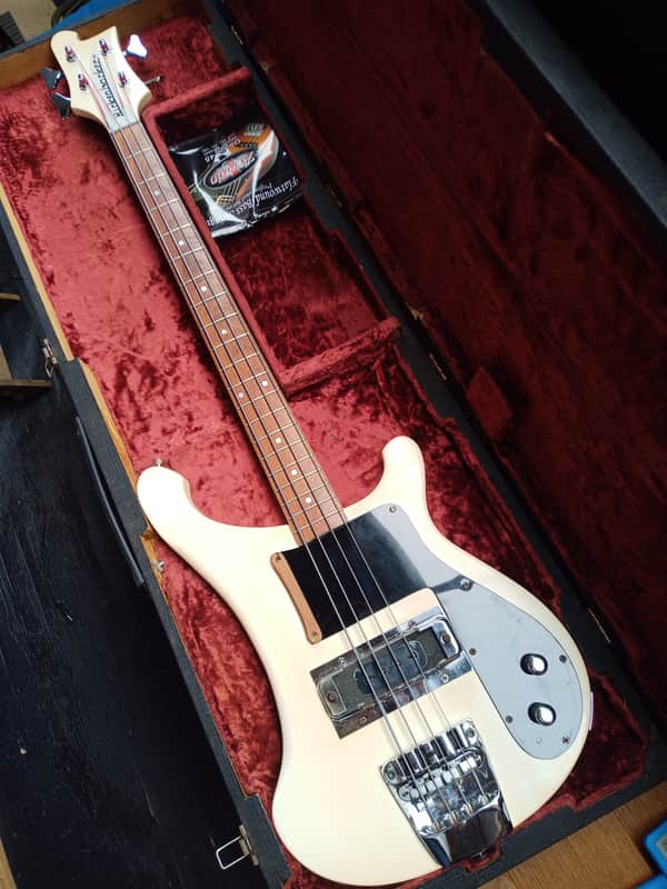 Rickenbacker 4000 1972 - Whiteglo image 1