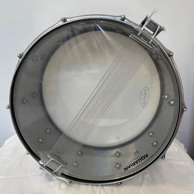 Slingerland Krupa Sound King 6.5" 10-Lug Chrome Over Brass Snare Drum with Zoomatic Strainer 1963 - 1977 - Chrome image 6