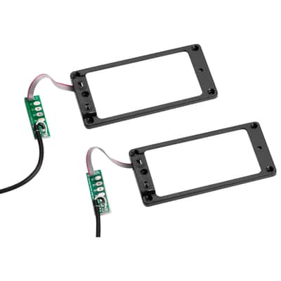 TS-1S Triple Shot Mounting Ring Flat Set Black Seymour Duncan image 1
