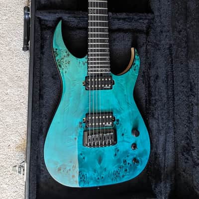 Schecter Keith Merrow KM-7 Mk III 7 String Electric Guitar Lagoon Fade image 1