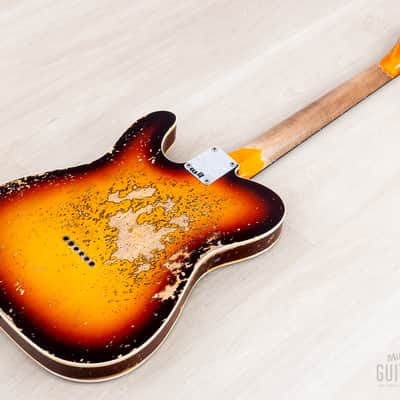 2023 Fender Custom Shop Limited Edition ‘59 Telecaster Custom Super Heavy Relic Sunburst image 16