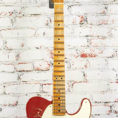 Fender - 2025 Custom Shop Limited Edition 50s Pine Esquire Electric Guitar Cimarron Red w/OHSC and COA - USED image 3
