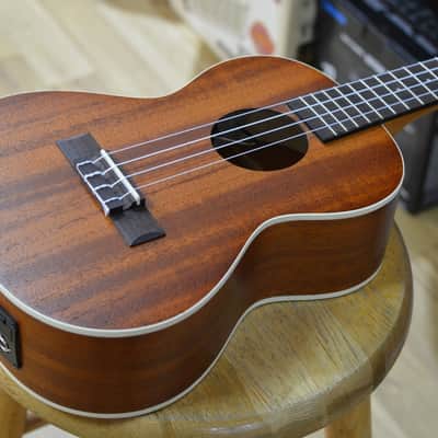 Kala KA-TE Satin Mahogany Tenor Electro Ukulele image 8